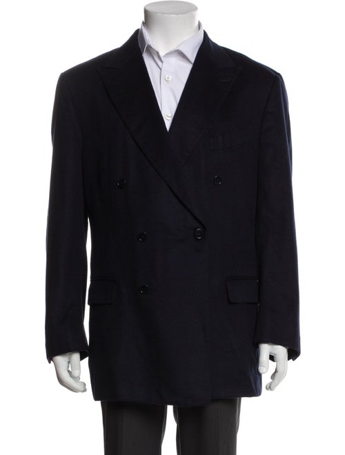 Ermenegildo Zegna Silk Peacoat