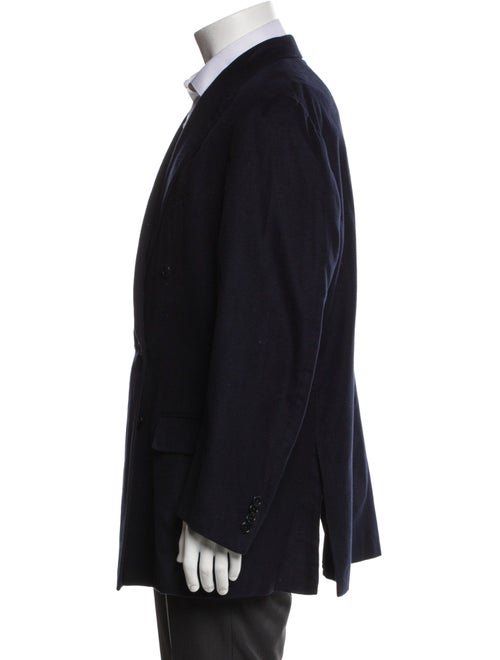 Ermenegildo Zegna Silk Peacoat