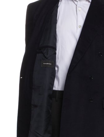 Ermenegildo Zegna Silk Peacoat