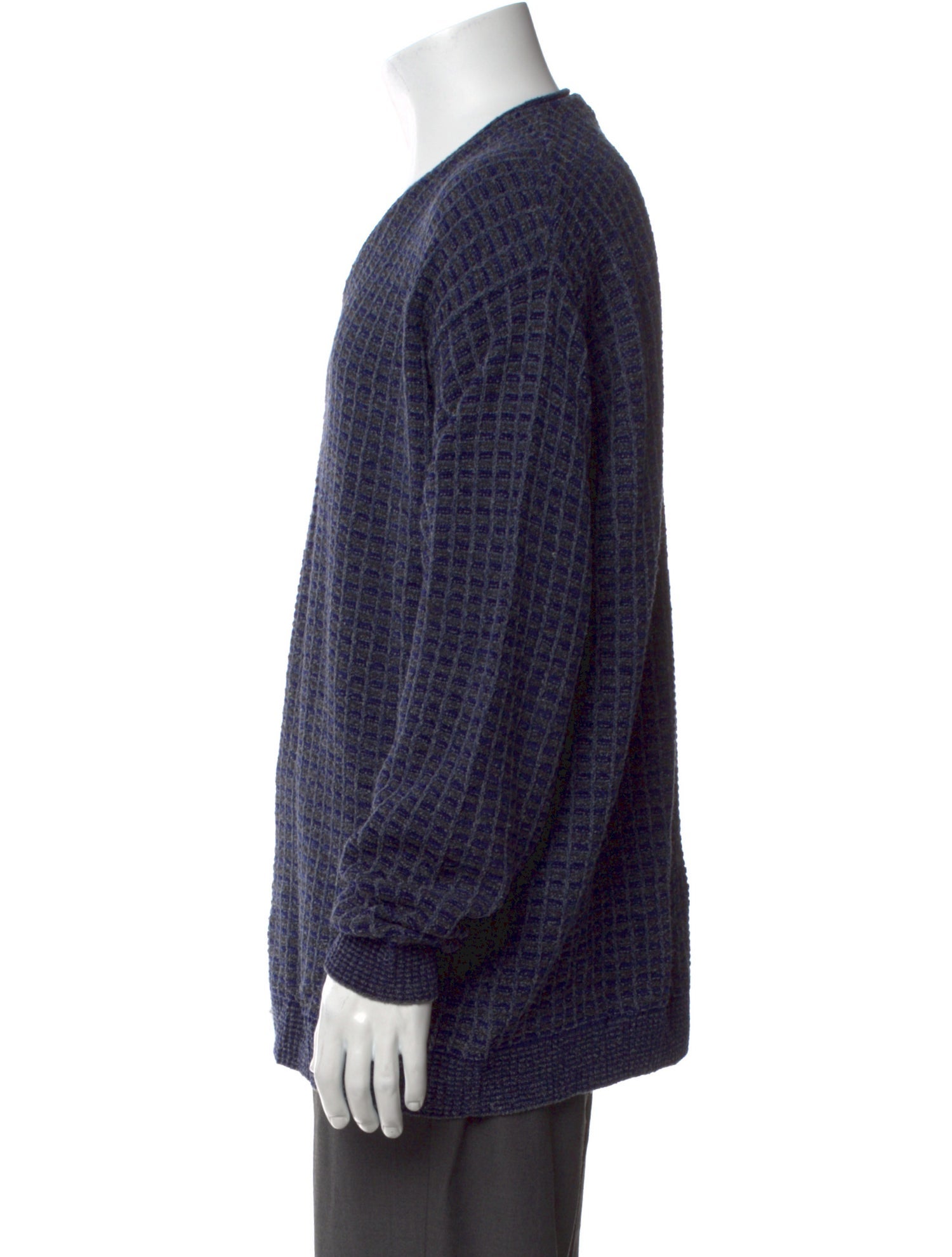 Ermenegildo Zegna V-Neck Long Sleeve Pullover