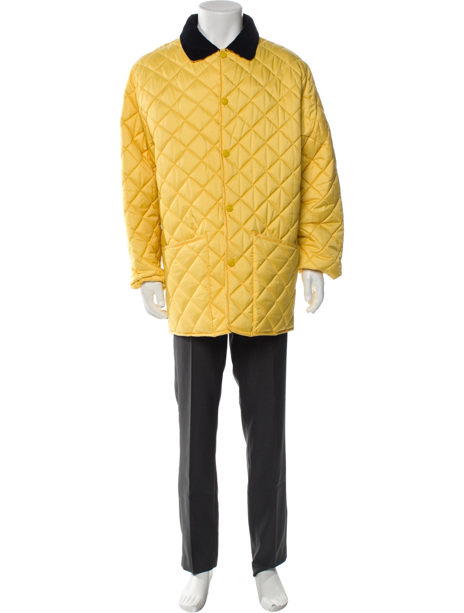 Ermenegildo Zegna Plaid Print Puffer Coat