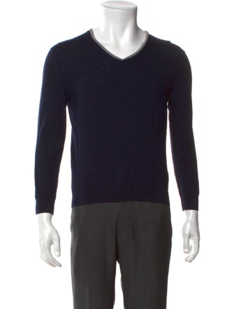 Ermenegildo Zegna Wool V-Neck Pullover
