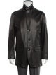 Ermenegildo Zegna Leather Utility Jacket