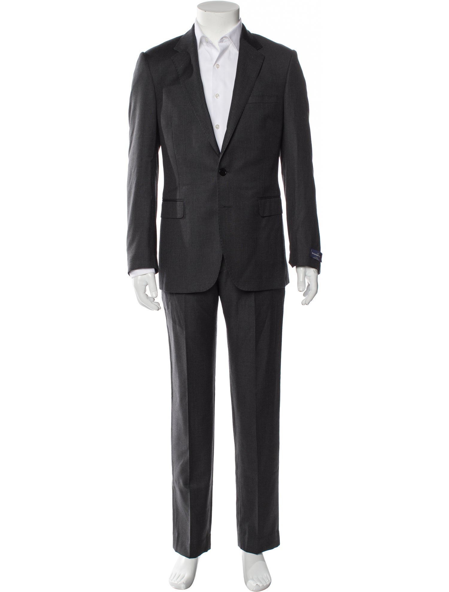 Ermenegildo Zegna Wool Striped Two-Piece Suit