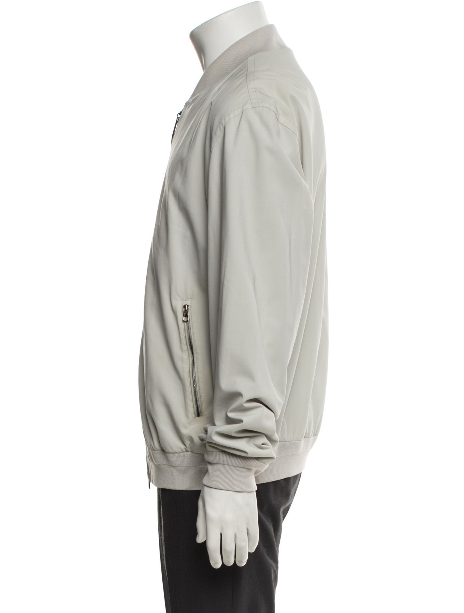 Ermenegildo Zegna Wool Bomber Jacket