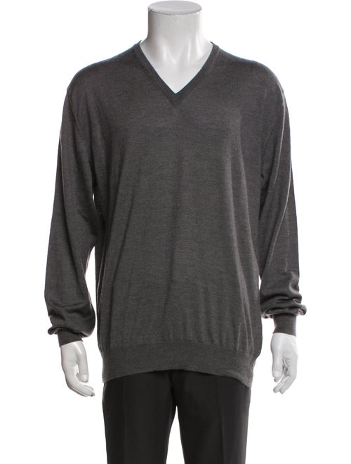 Ermenegildo Zegna Cashmere V-Neck Pullover