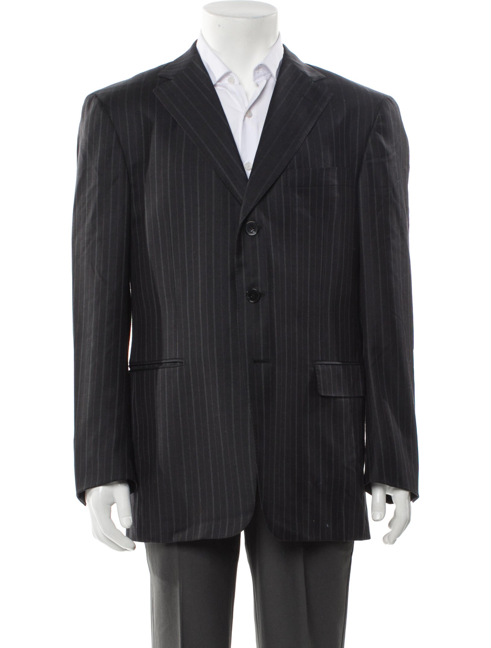 Ermenegildo Zegna Wool Striped Blazer