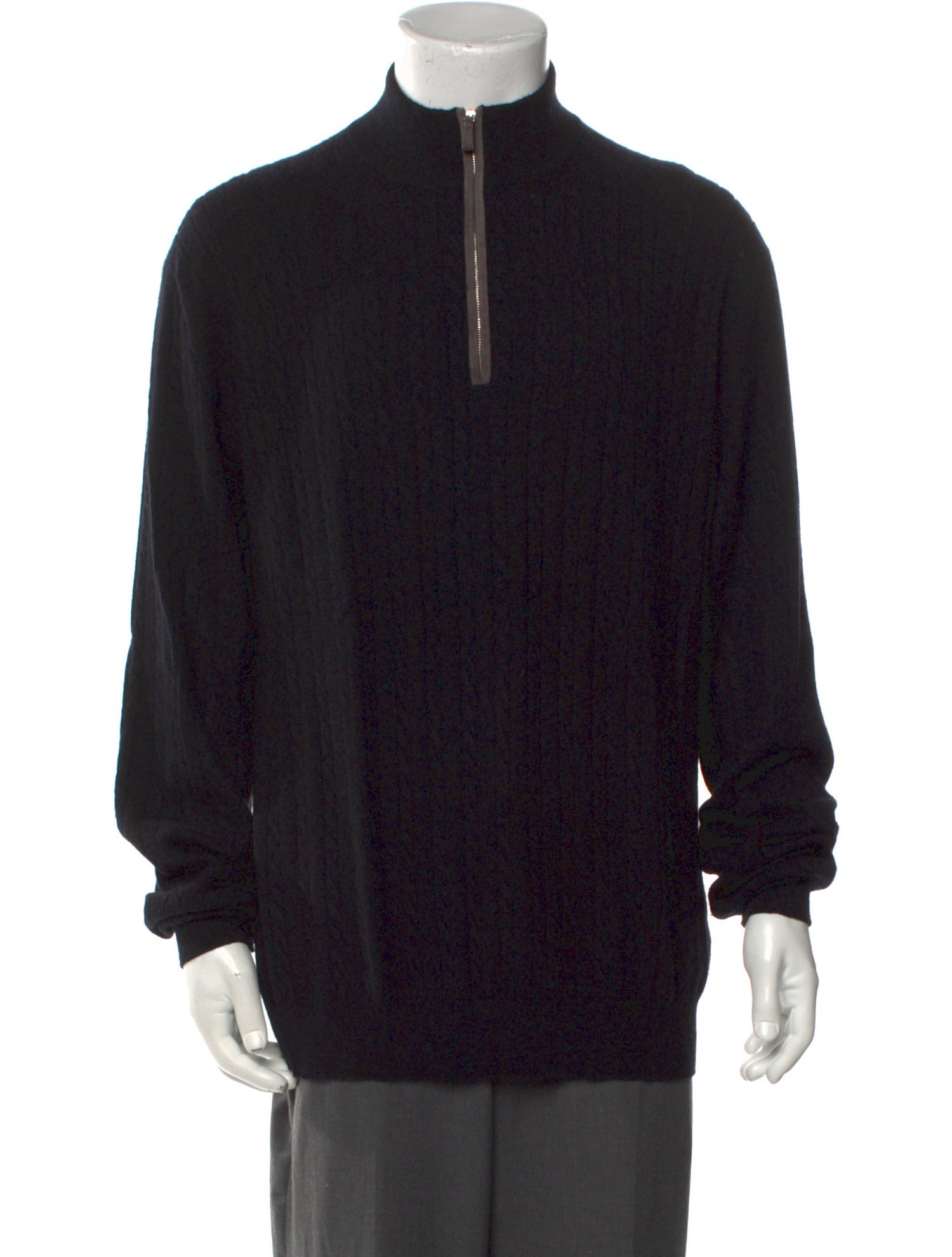 Ermenegildo Zegna Cashmere Mock Neck Pullover