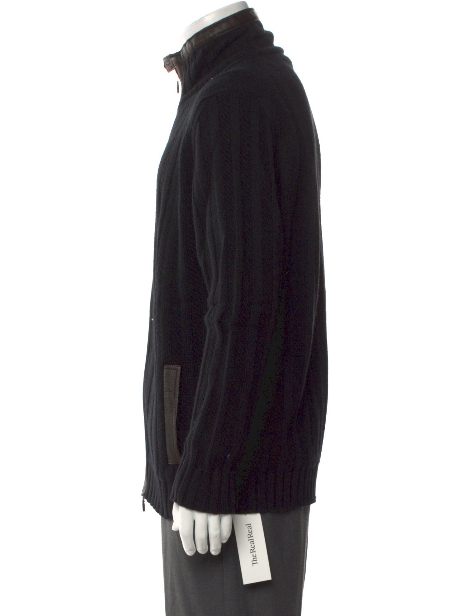 Ermenegildo Zegna Cashmere Turtleneck Cardigan