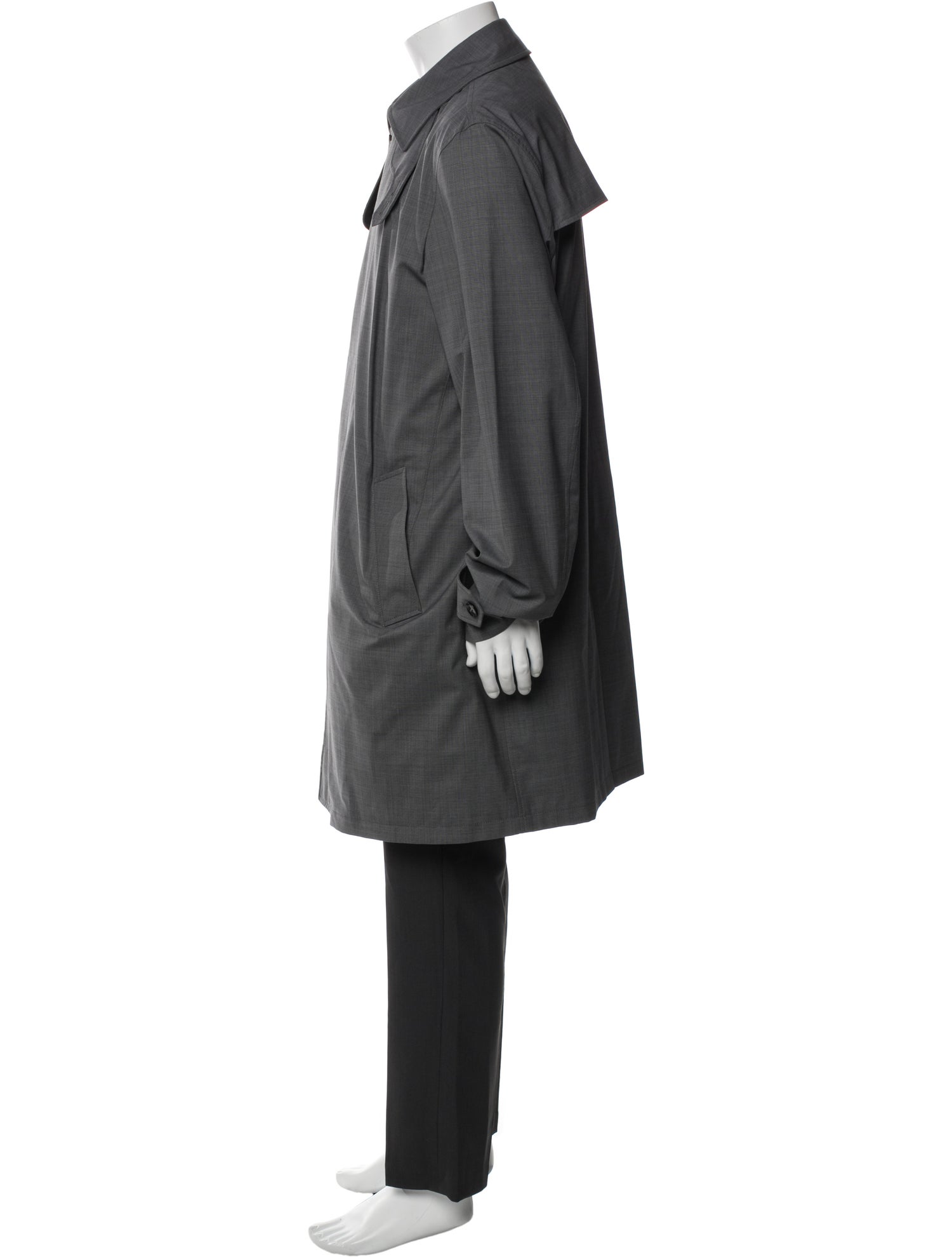 Ermenegildo Zegna Wool Trench Coat