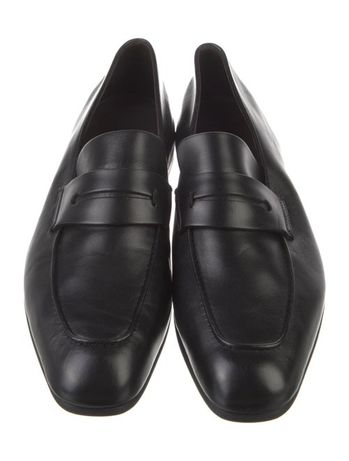 Ermenegildo Zegna Leather Dress Loafers