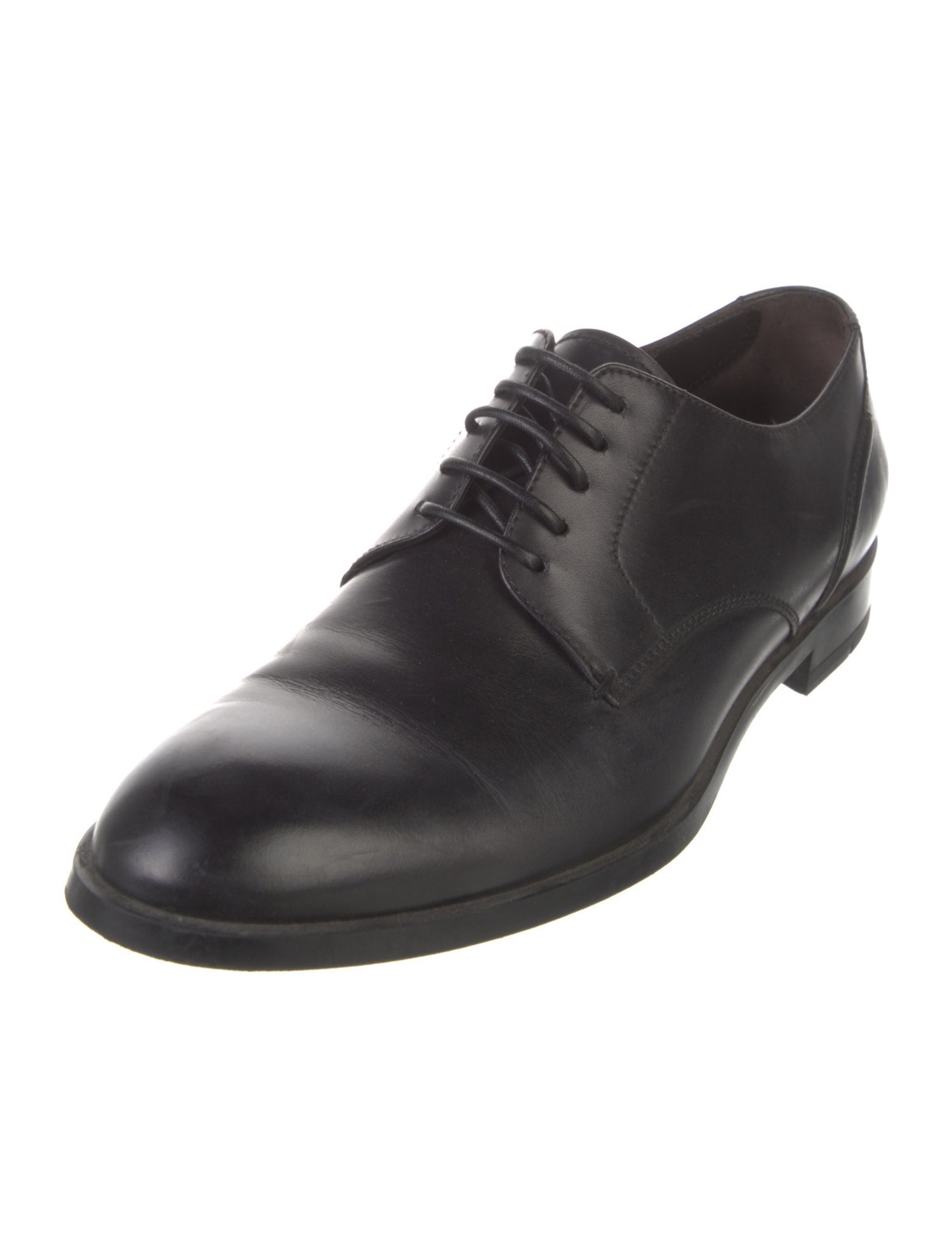 Ermenegildo Zegna Leather Derby Shoes