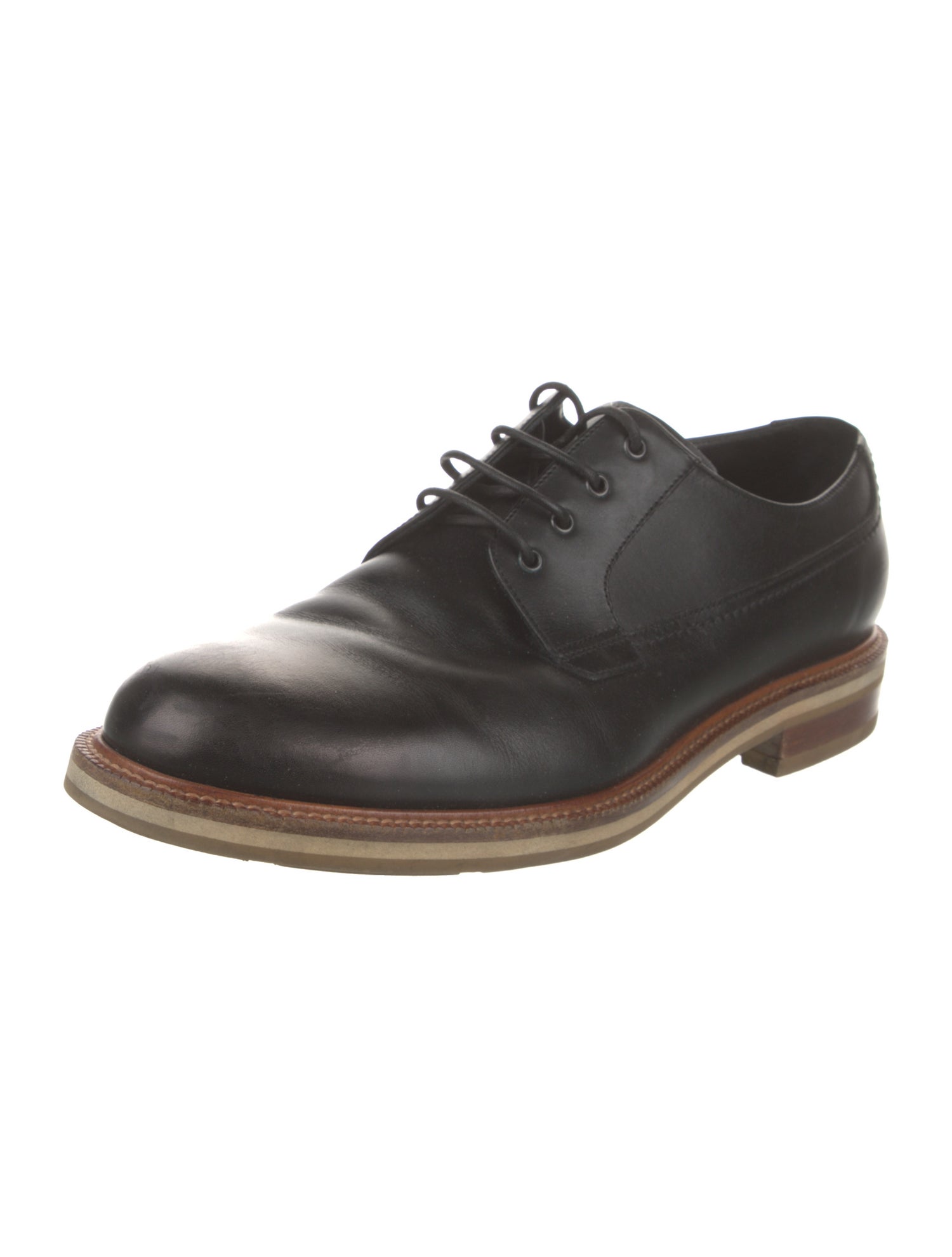 Ermenegildo Zegna Leather Derby Shoes
