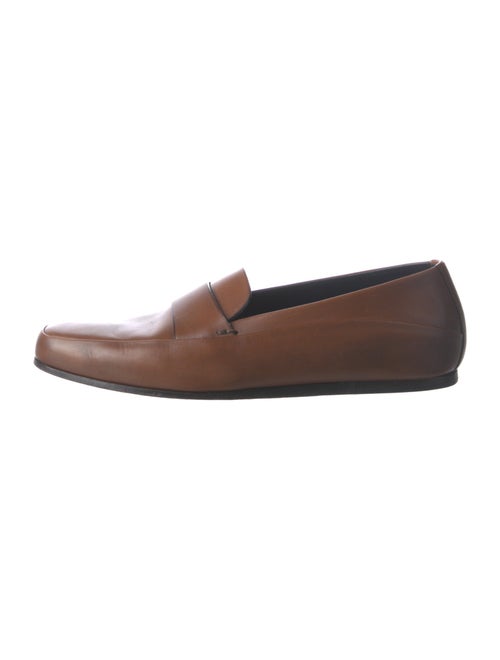 Ermenegildo Zegna Leather Loafers