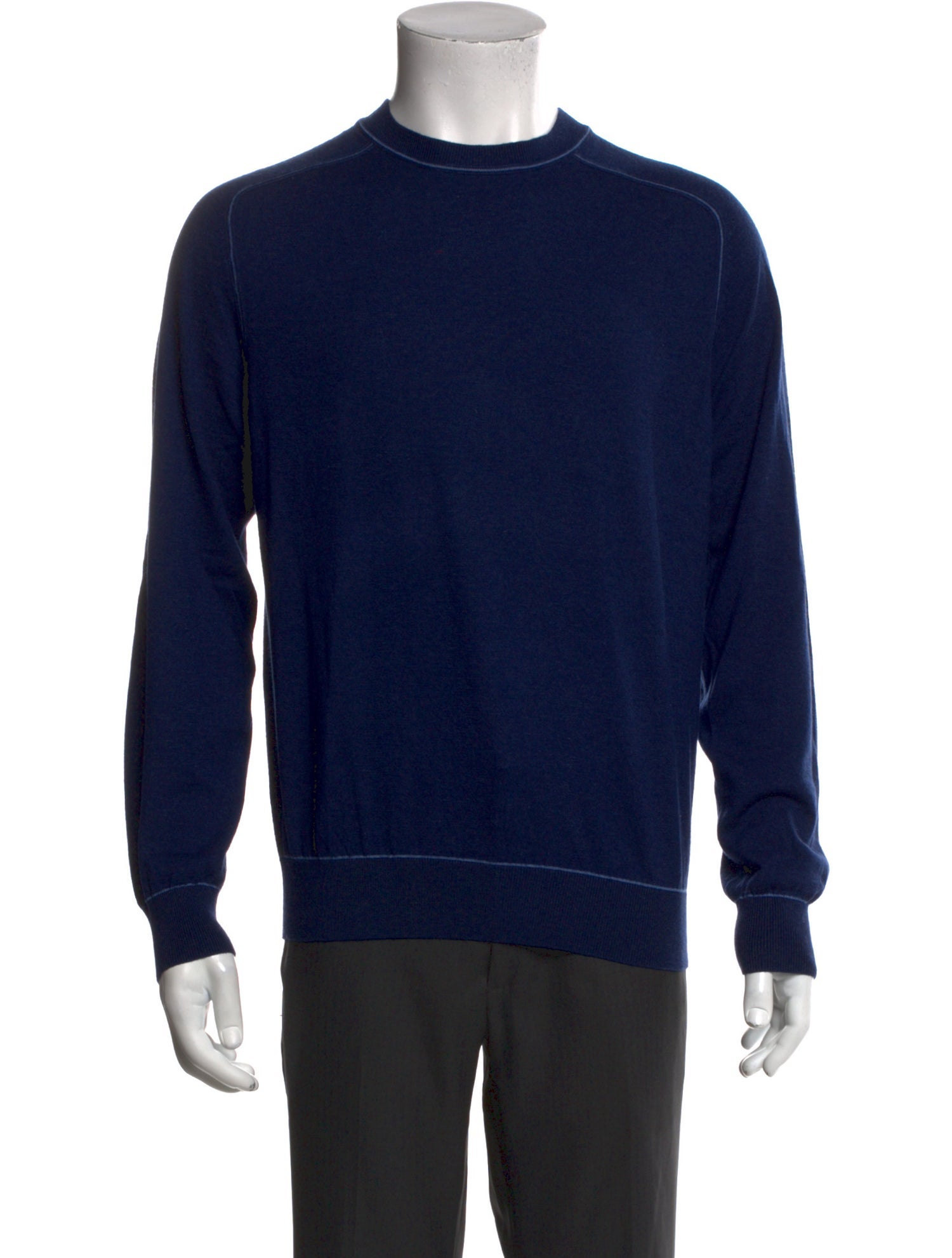 Ermenegildo Zegna Crew Neck Long Sleeve Pullover