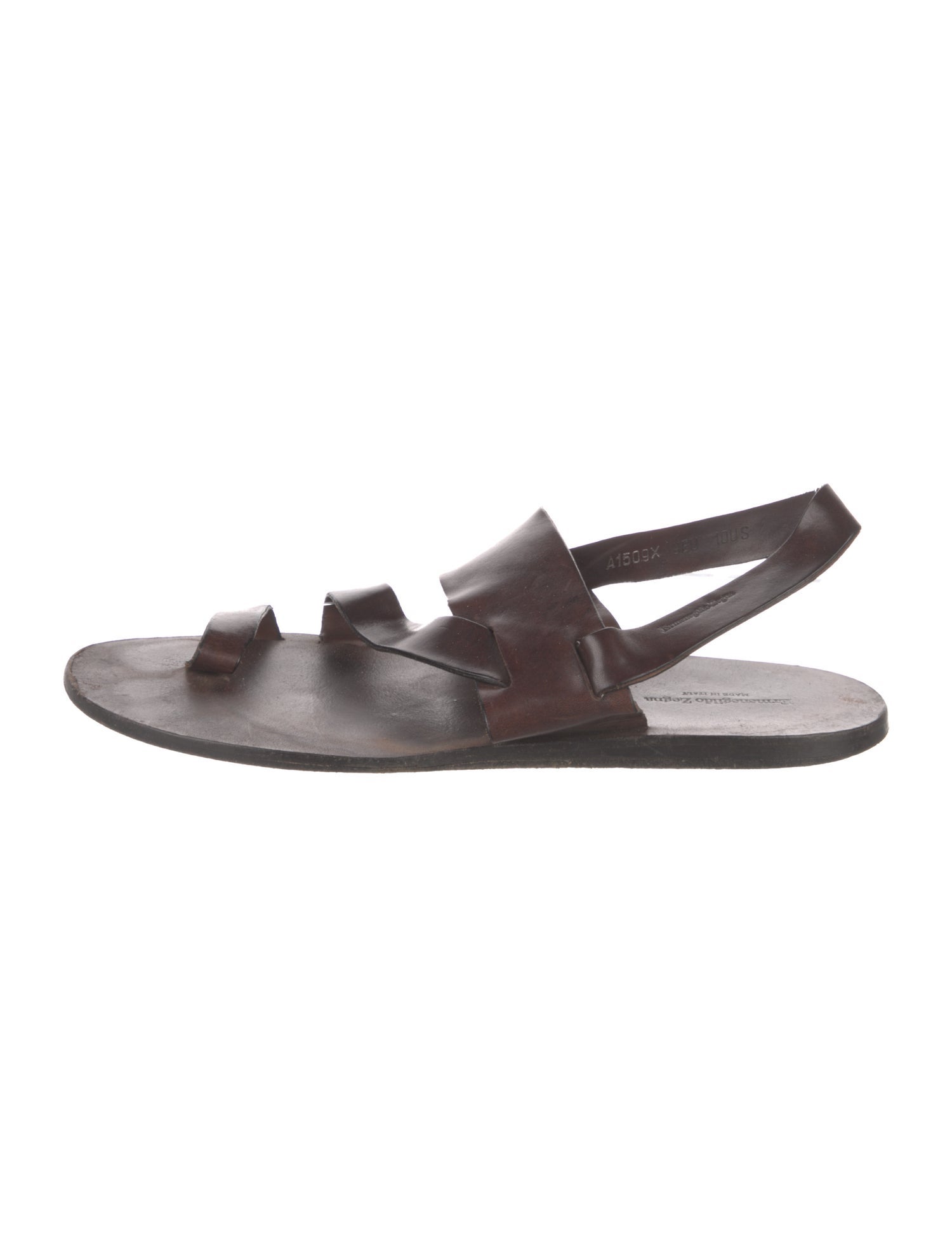 Ermenegildo Zegna Leather Sandals