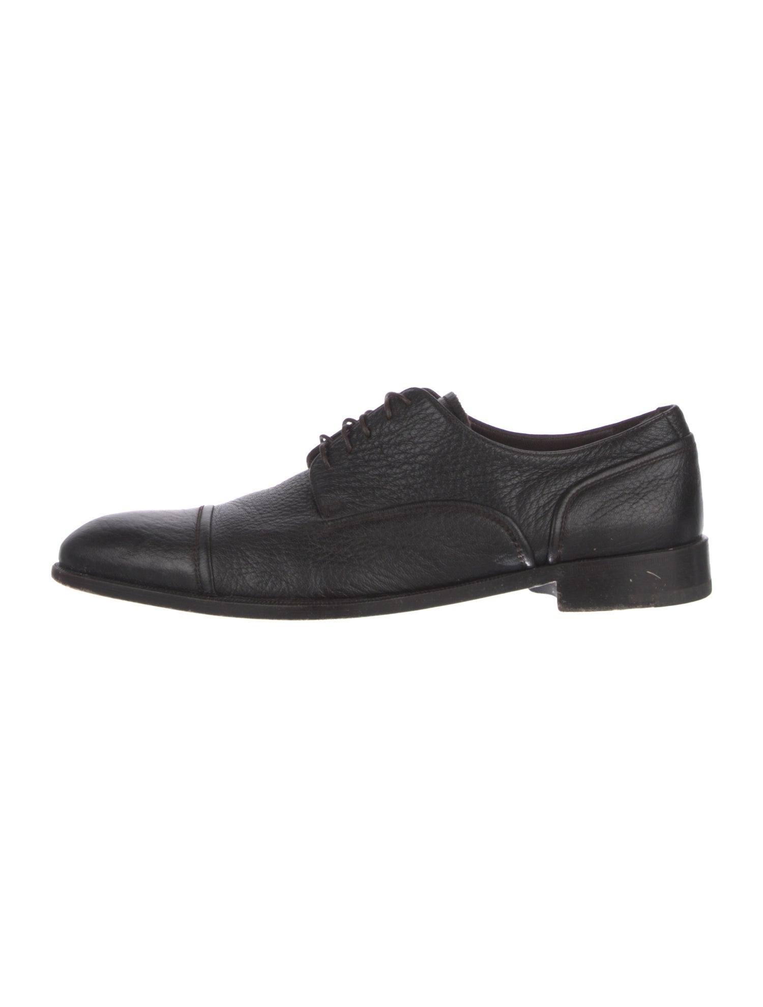 Ermenegildo Zegna Leather Derby Shoes