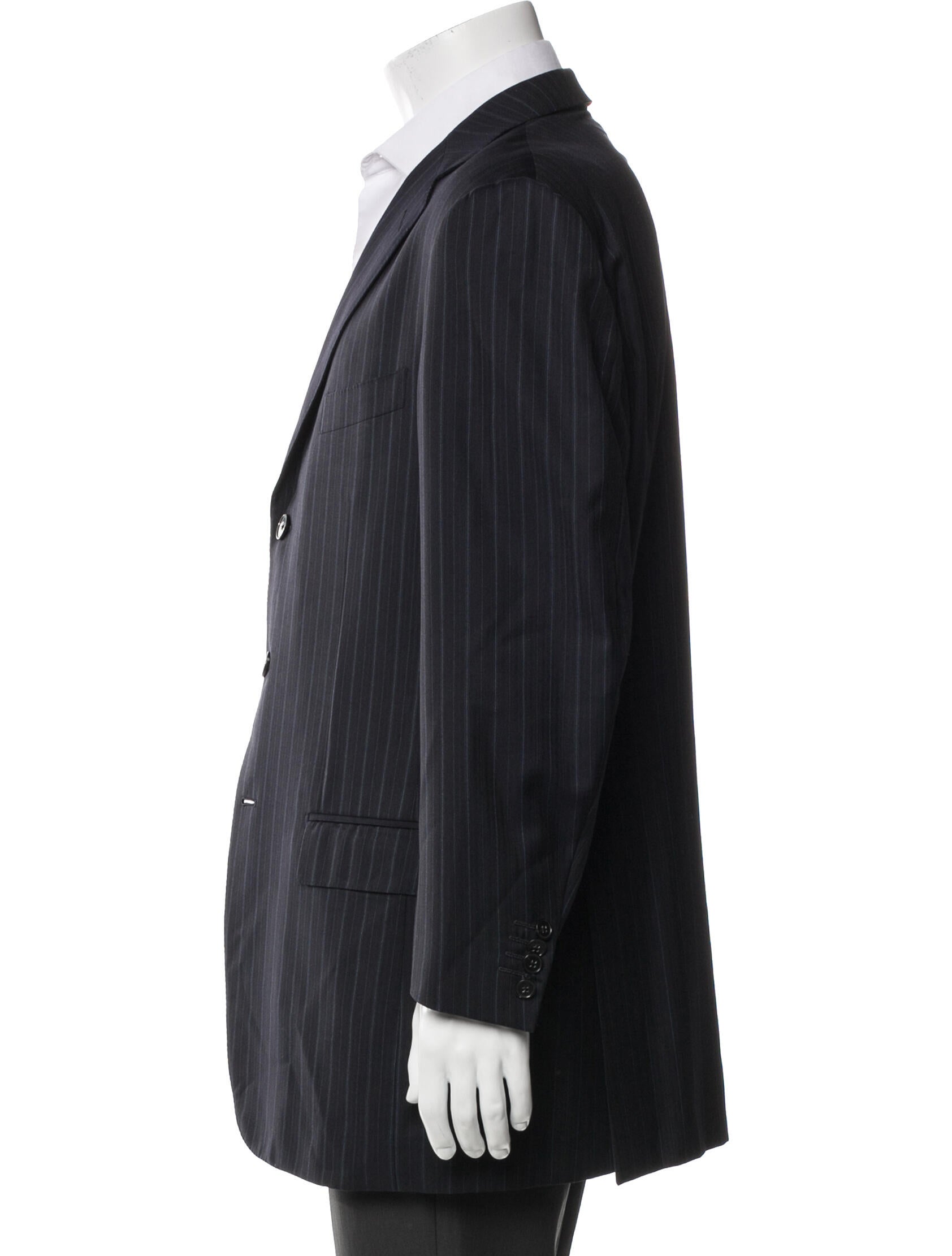 Ermenegildo Zegna Wool Striped Blazer