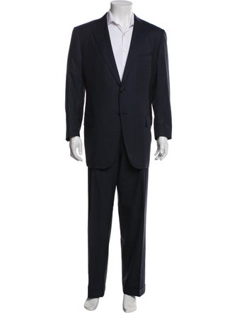 Ermenegildo Zegna Wool Striped Two-Piece Suit