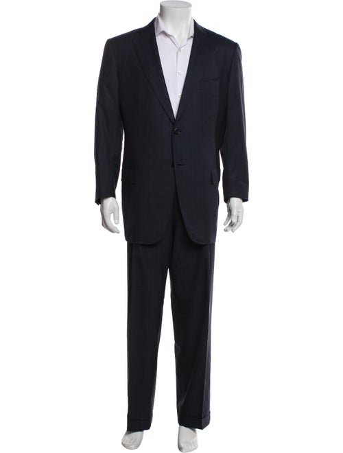 Ermenegildo Zegna Wool Striped Two-Piece Suit
