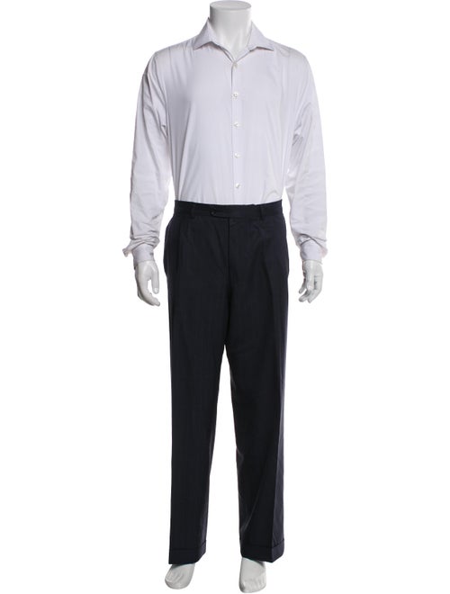 Ermenegildo Zegna Wool Striped Two-Piece Suit