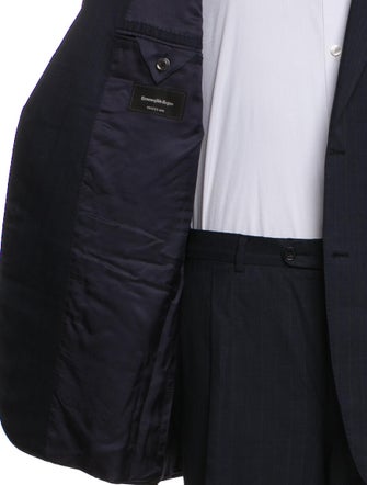 Ermenegildo Zegna Wool Striped Two-Piece Suit