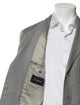 Ermenegildo Zegna Silk Plaid Print Blazer