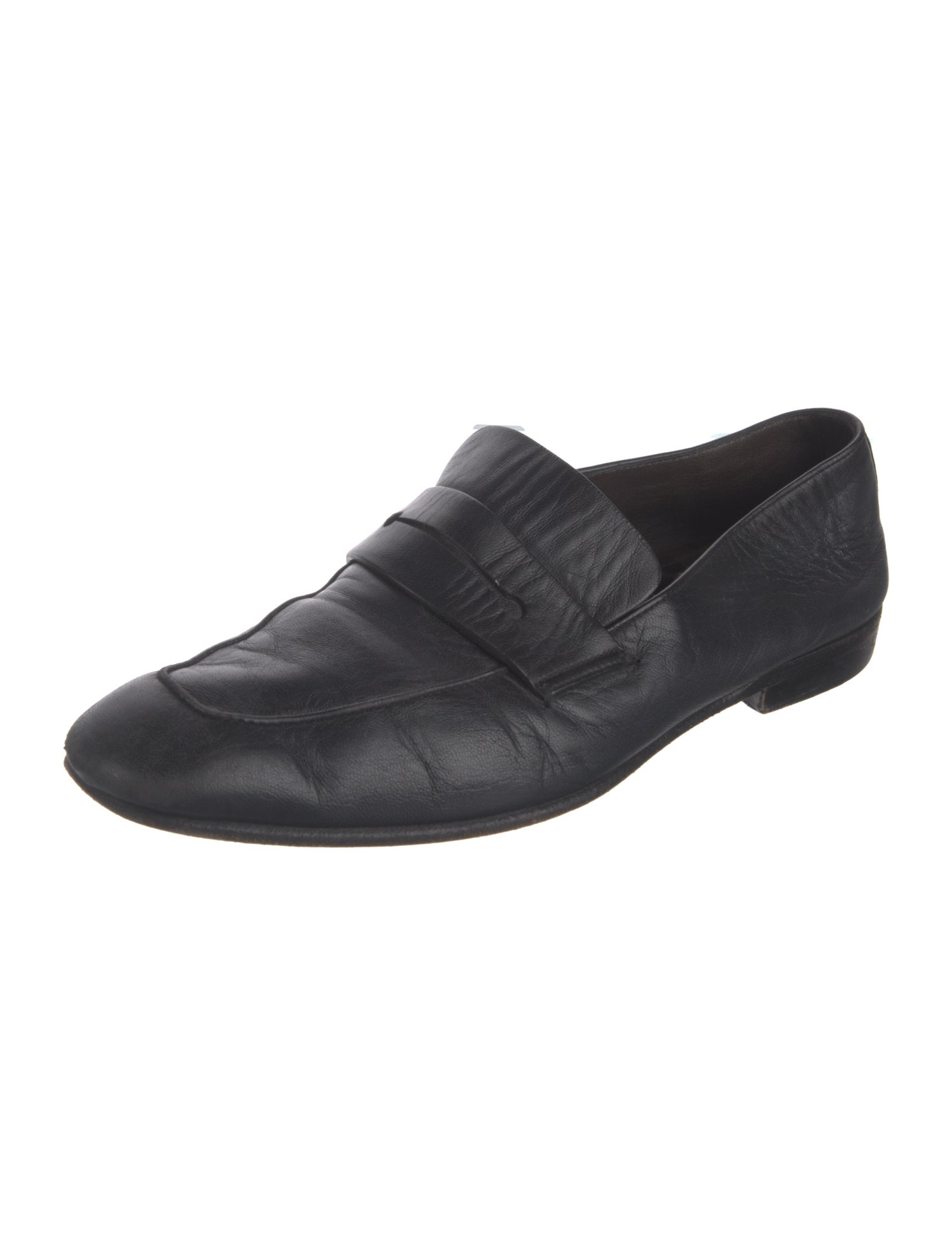 Ermenegildo Zegna Leather Loafers