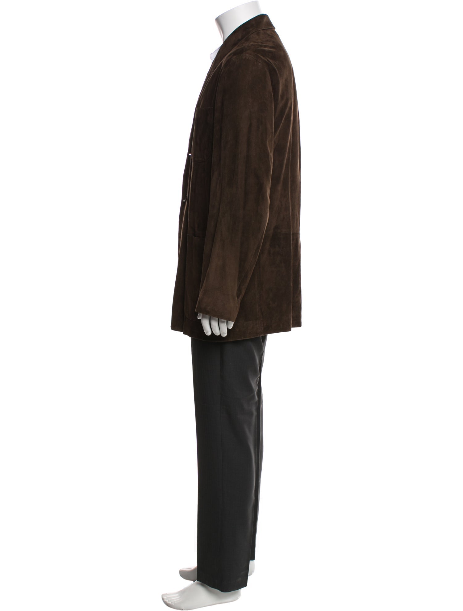 Ermenegildo Zegna Plaid Print Overcoat