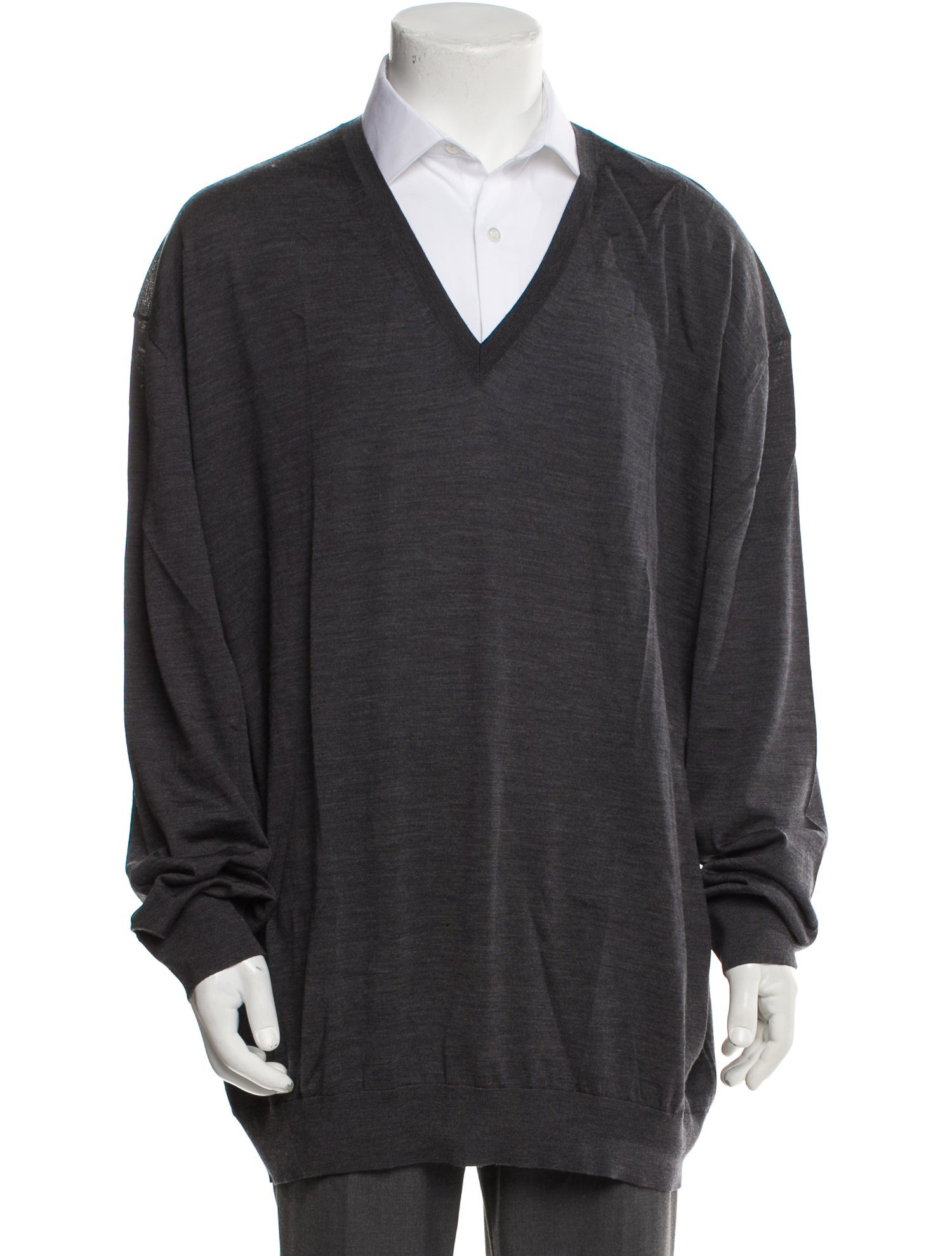 Ermenegildo Zegna Wool V-Neck Pullover