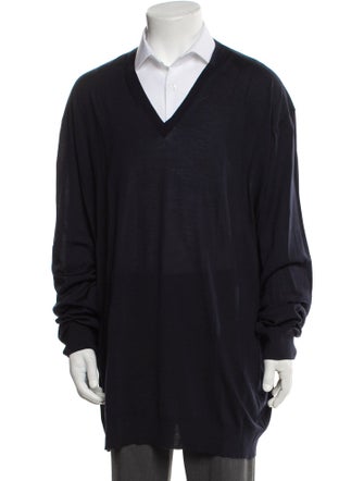 Ermenegildo Zegna Wool V-Neck Pullover