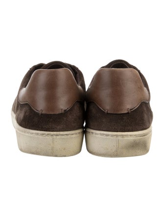 Ermenegildo Zegna Suede Sneakers