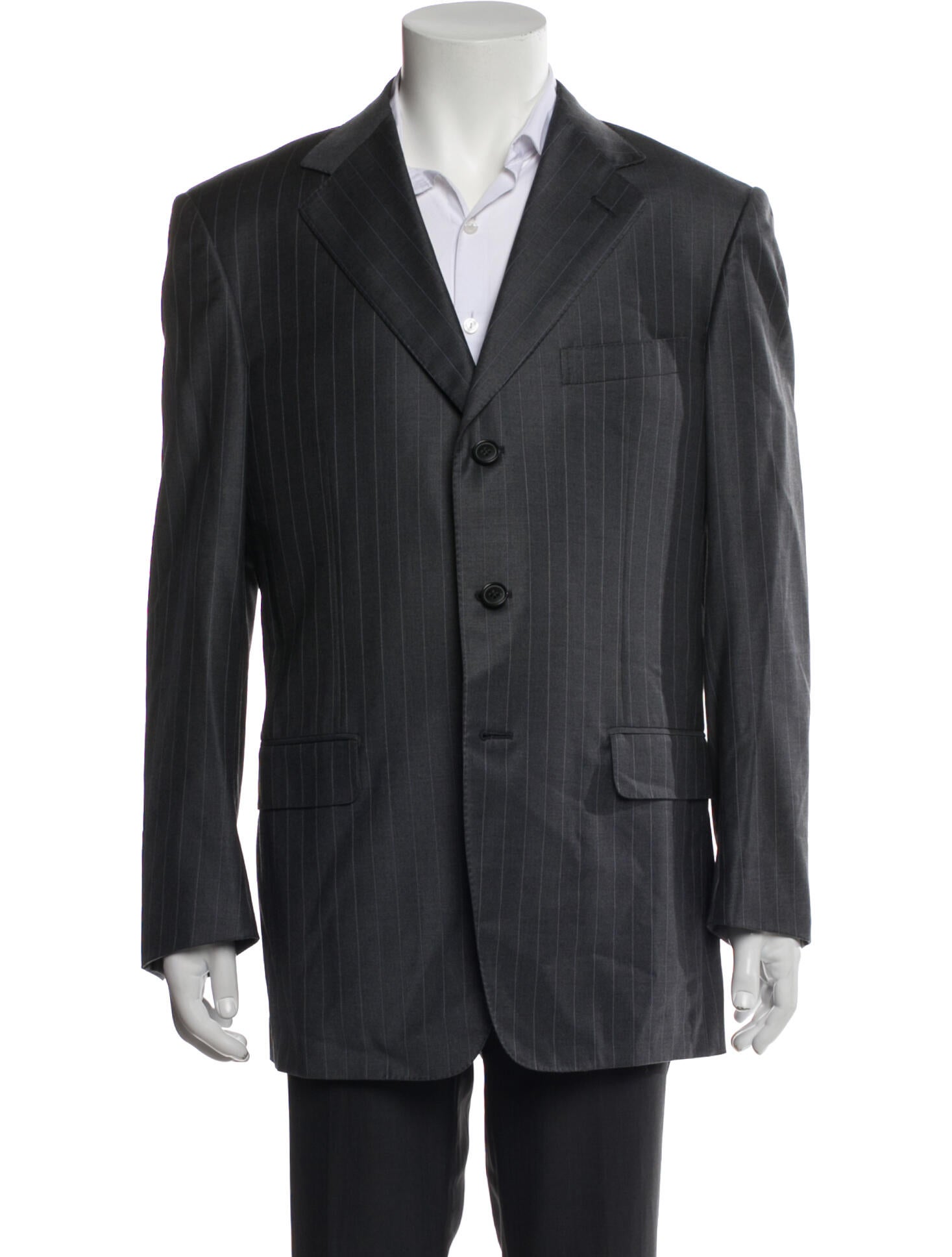 Ermenegildo Zegna Wool Striped Blazer