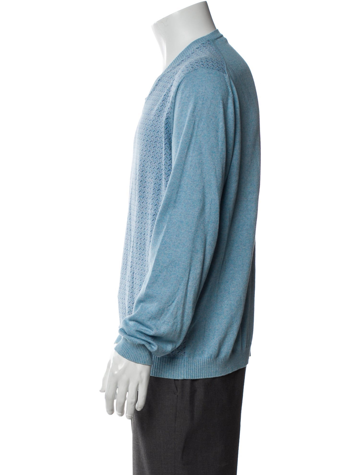 Ermenegildo Zegna V-Neck Long Sleeve Pullover