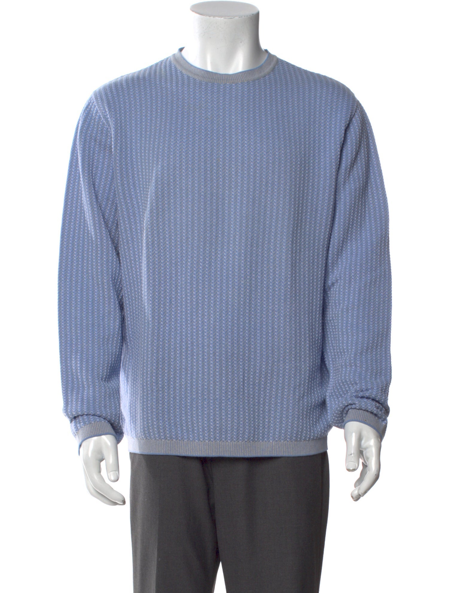 Ermenegildo Zegna Crew Neck Long Sleeve Pullover