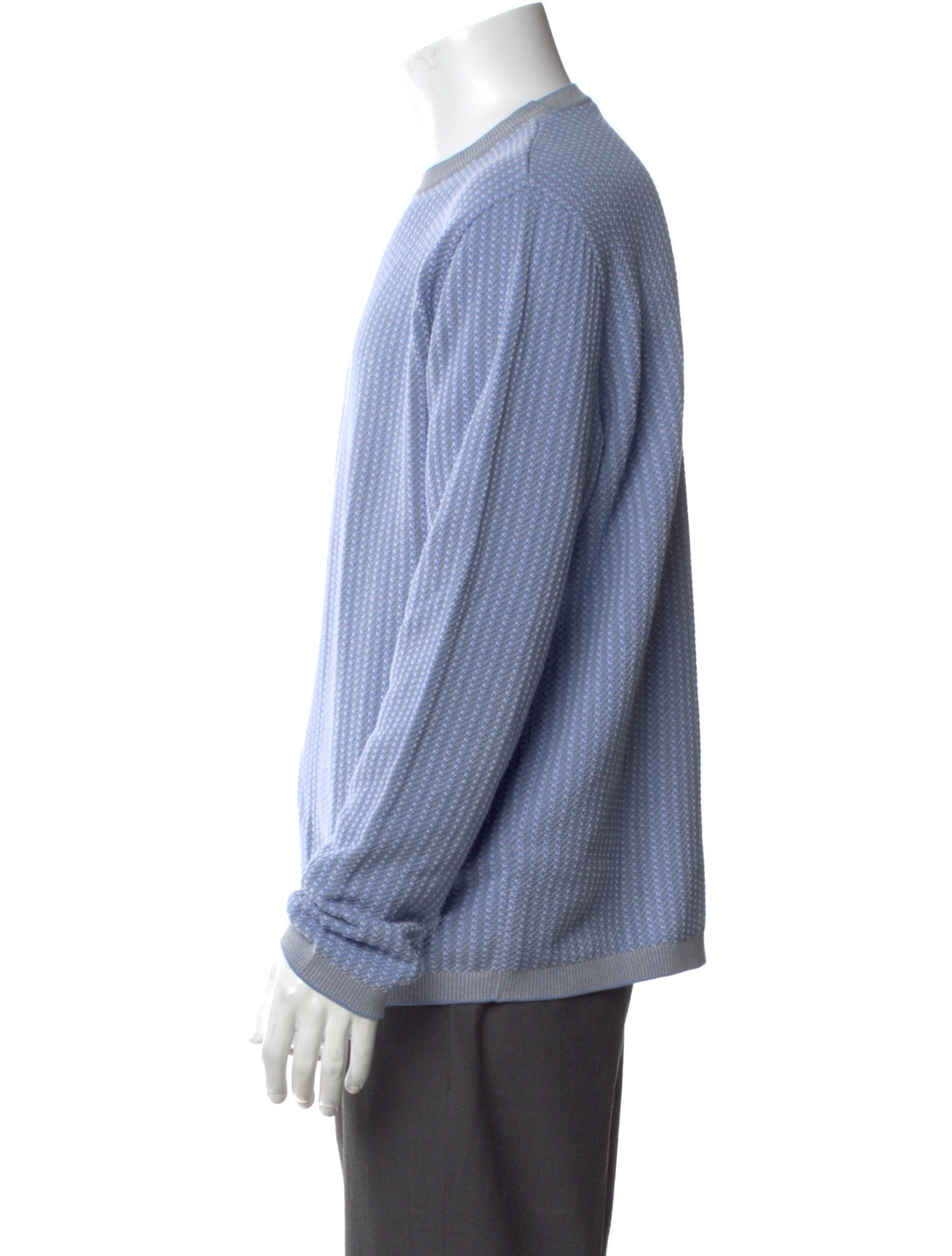 Ermenegildo Zegna Crew Neck Long Sleeve Pullover
