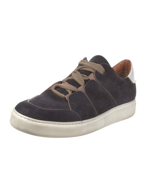 Ermenegildo Zegna Suede Printed Sneakers