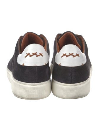 Ermenegildo Zegna Suede Printed Sneakers