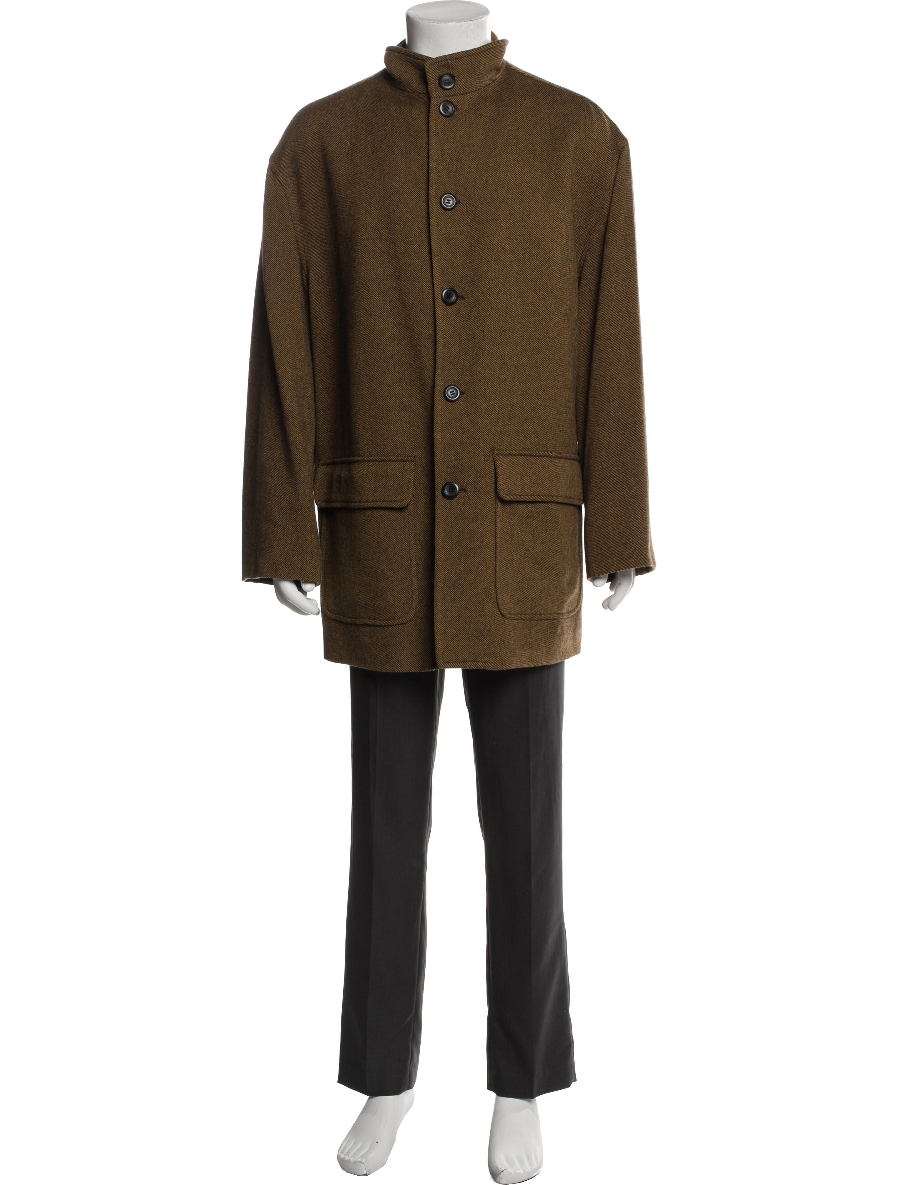 Ermenegildo Zegna Printed Overcoat