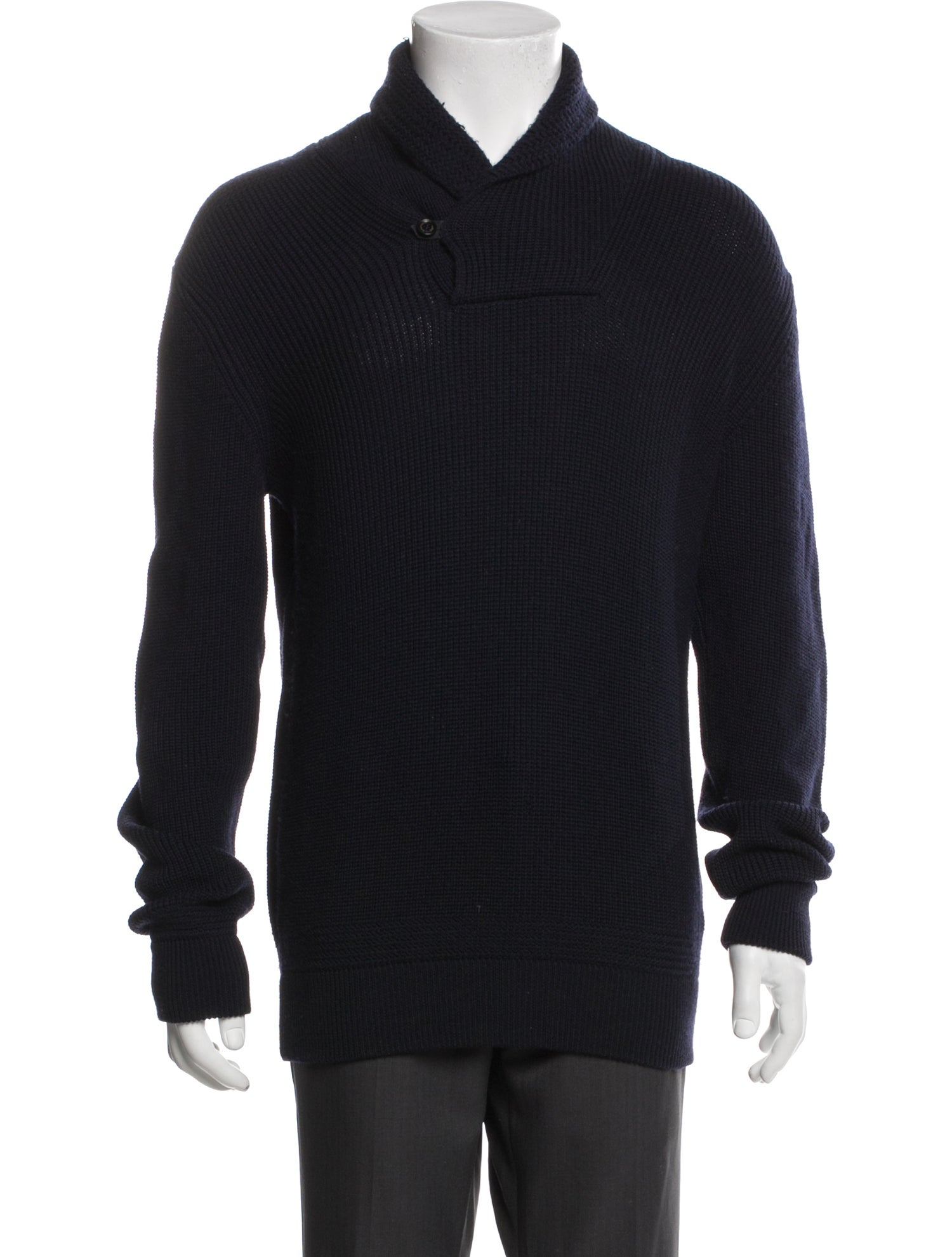 Ermenegildo Zegna Virgin Wool Turtleneck Polo Sweater
