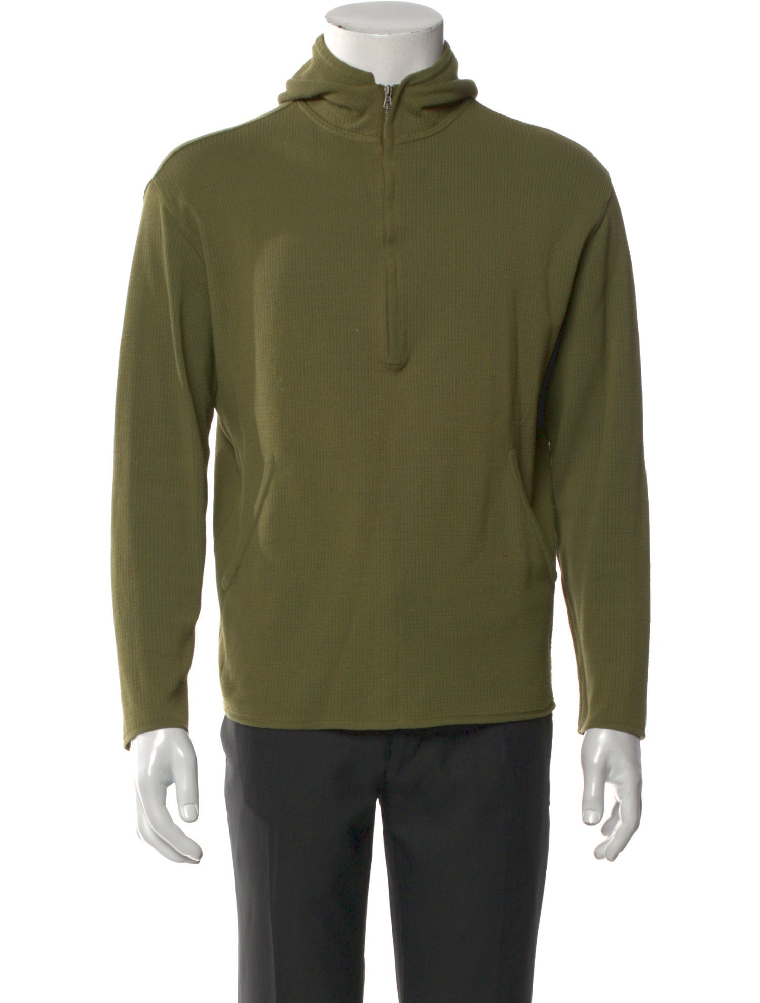 Ermenegildo Zegna Crew Neck Long Sleeve Hoodie