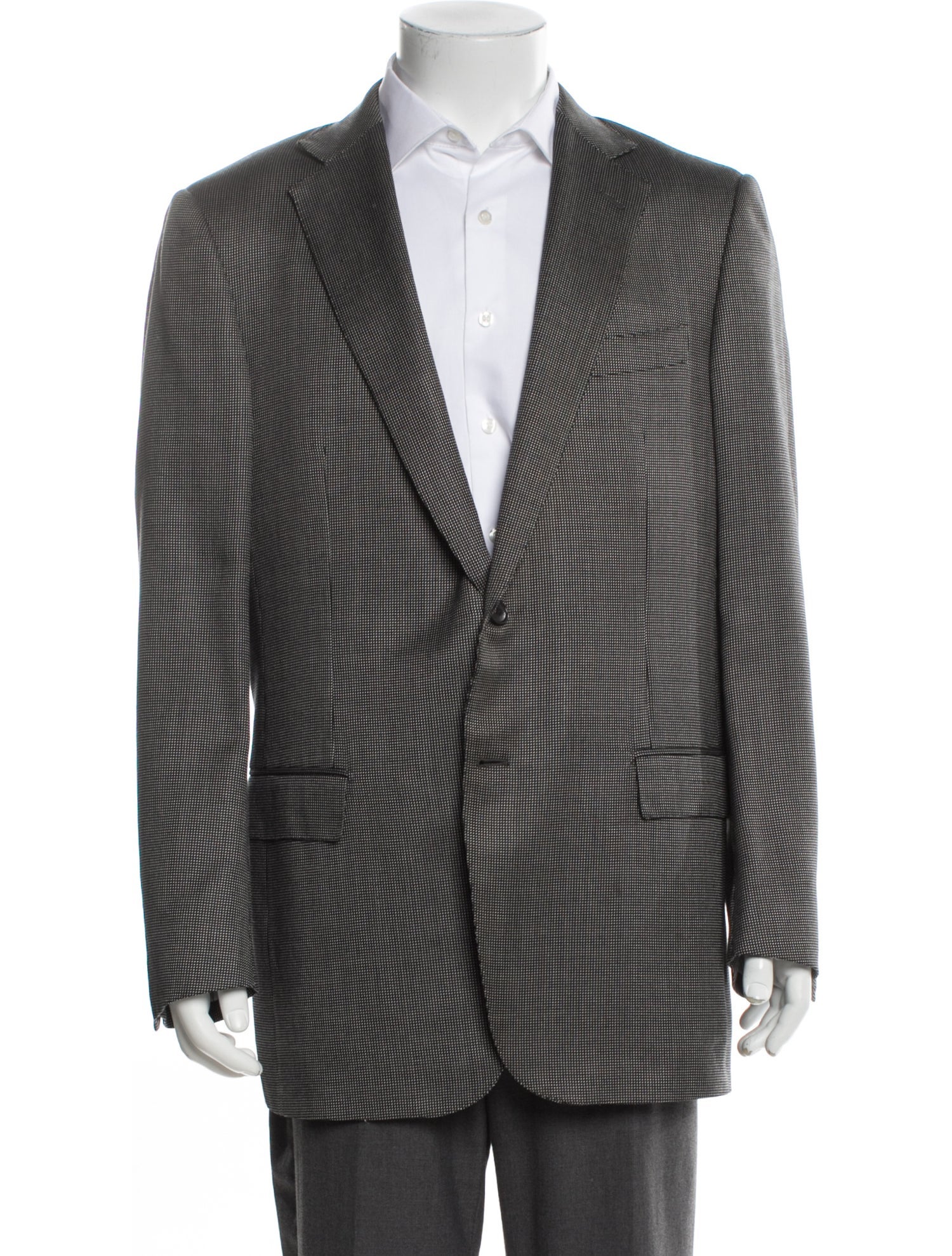 Ermenegildo Zegna Silk Printed Blazer