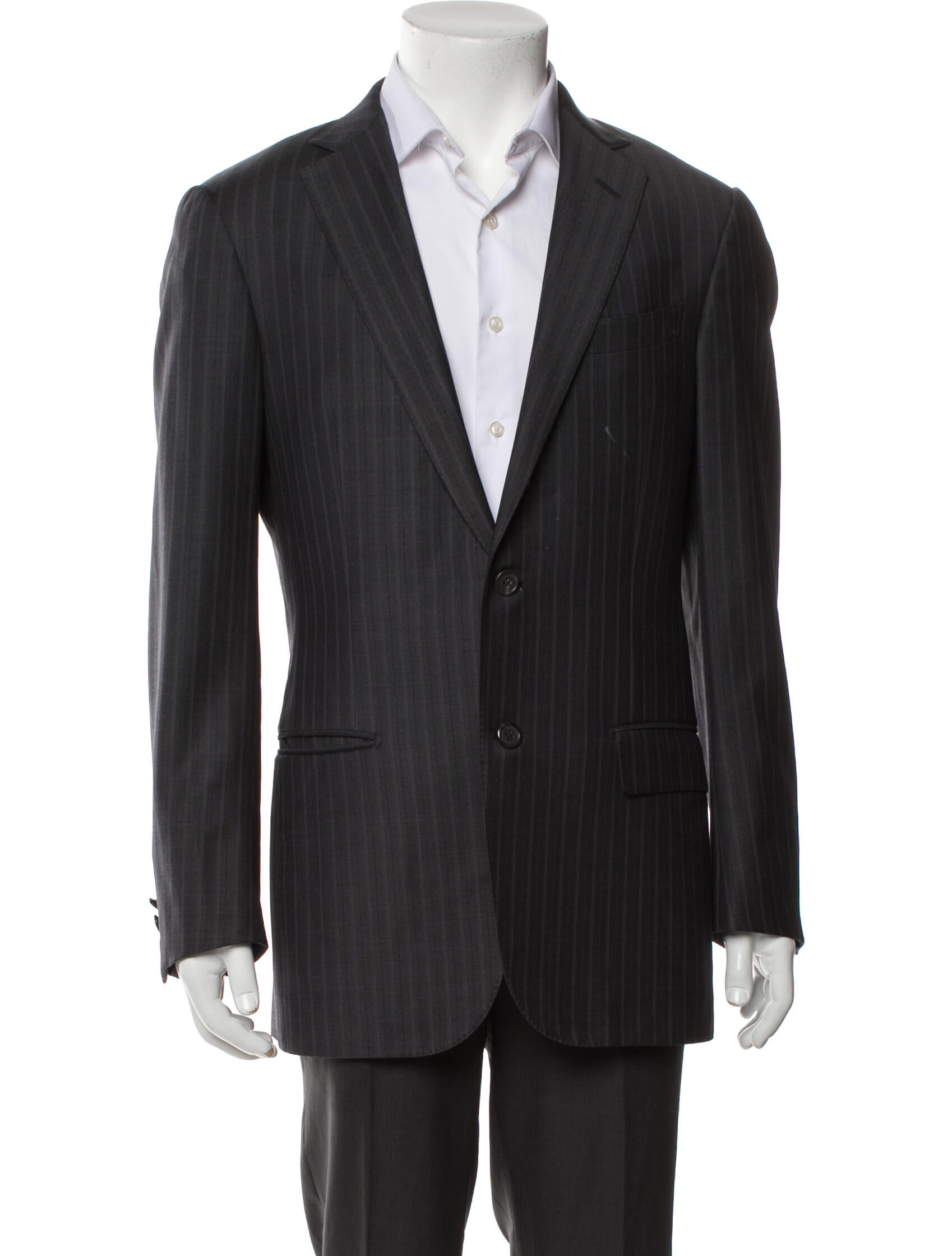 Ermenegildo Zegna Wool Striped Blazer