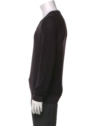 Ermenegildo Zegna V-Neck Long Sleeve Pullover