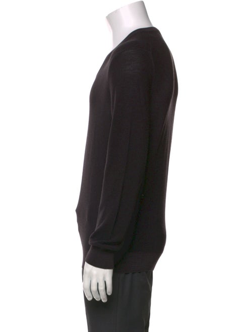 Ermenegildo Zegna V-Neck Long Sleeve Pullover