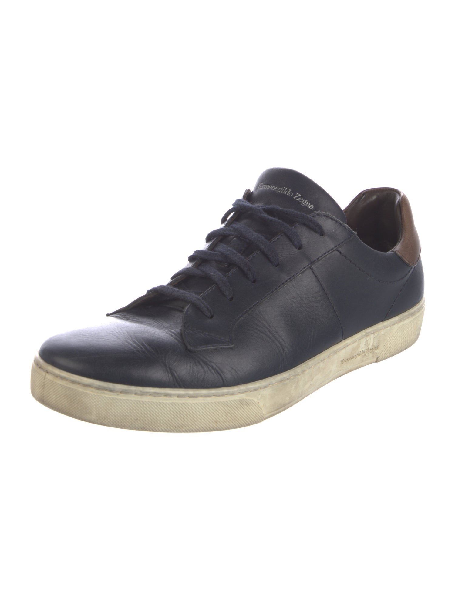 Ermenegildo Zegna Leather Sneakers