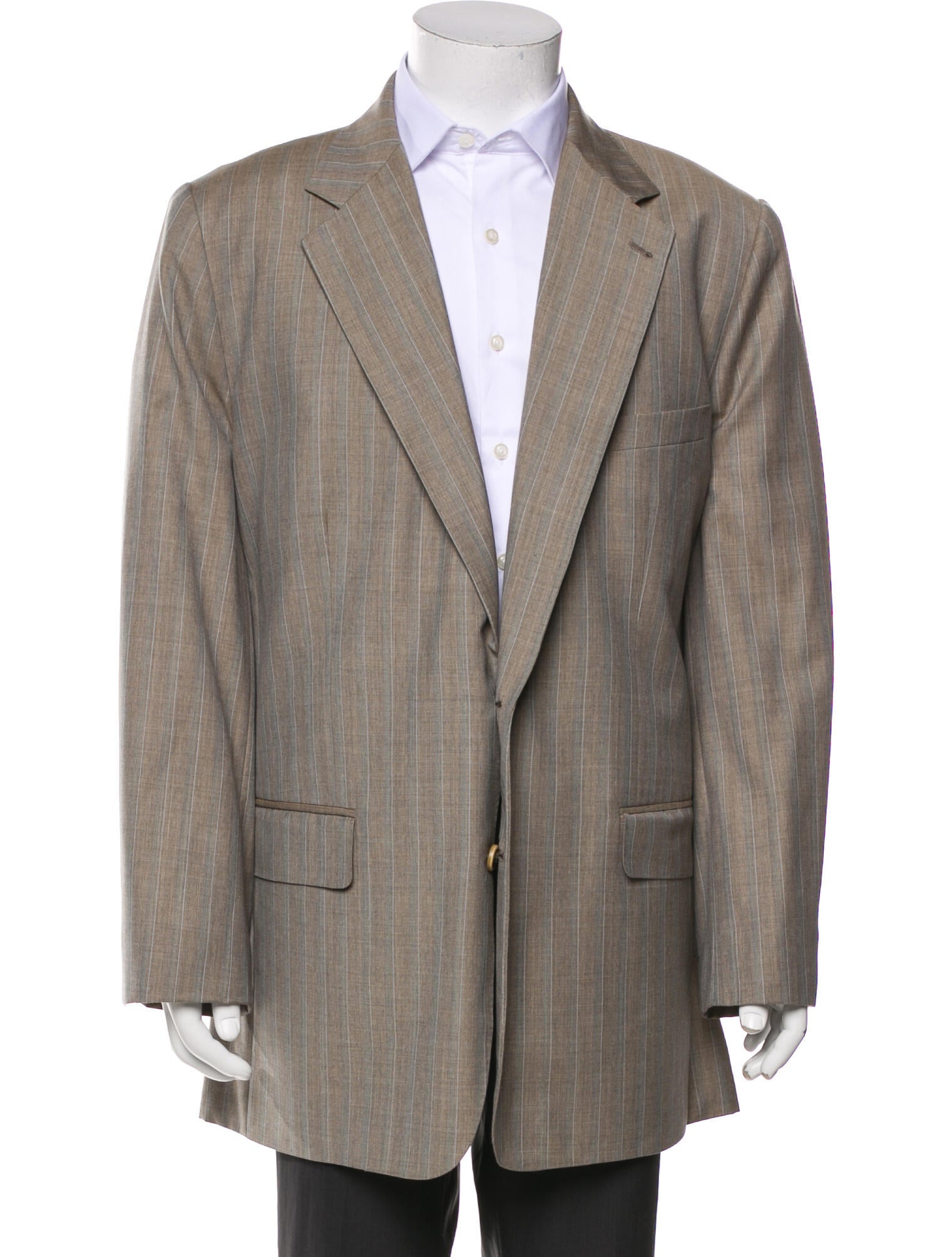 Ermenegildo Zegna Wool Striped Blazer
