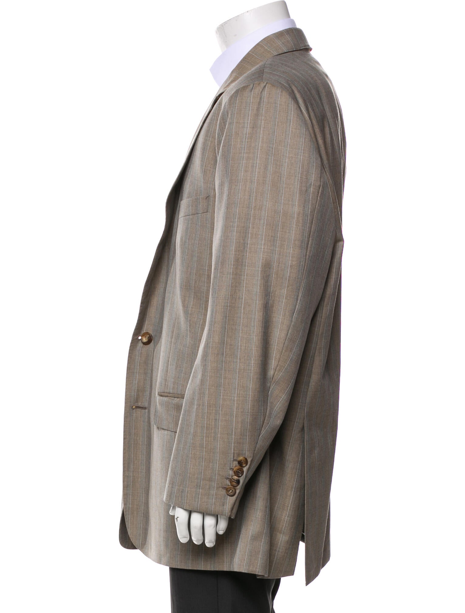 Ermenegildo Zegna Wool Striped Blazer