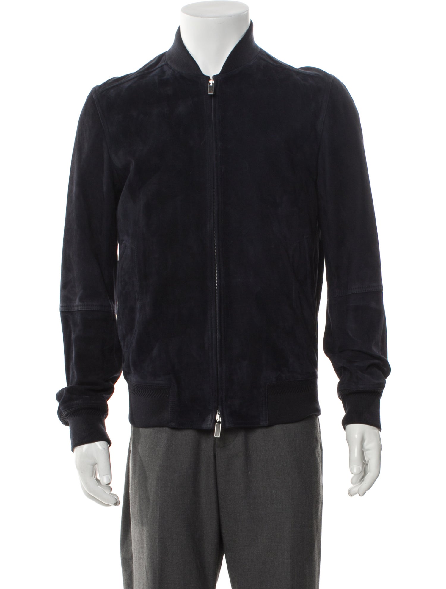 Ermenegildo Zegna Lambskin Bomber Jacket