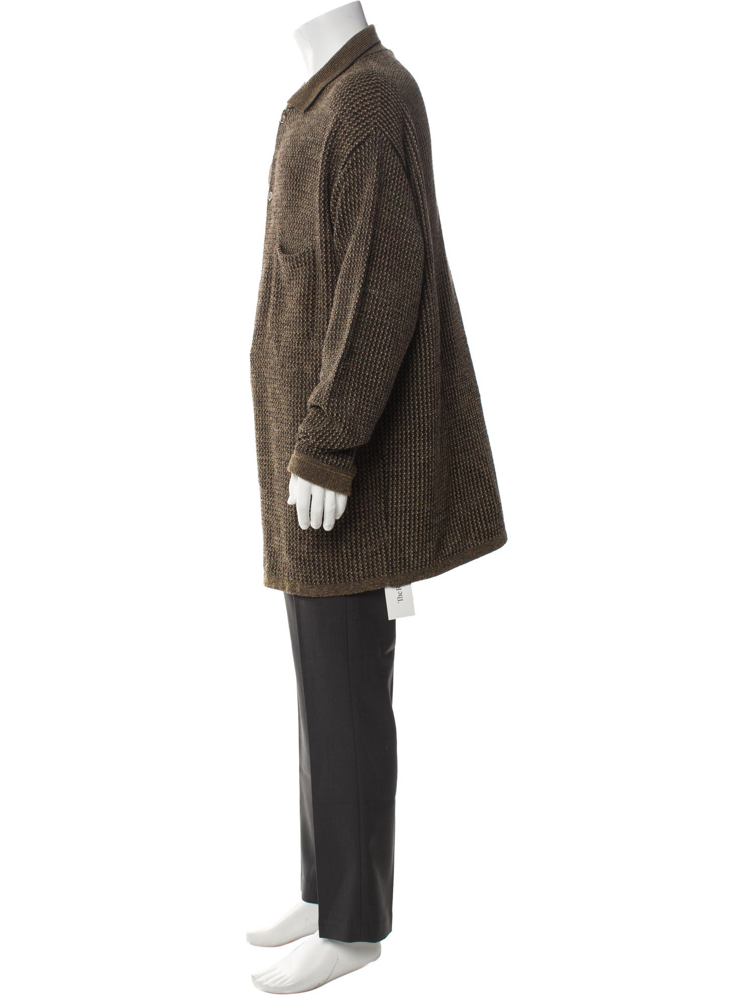 Ermenegildo Zegna Printed Collar Cardigan